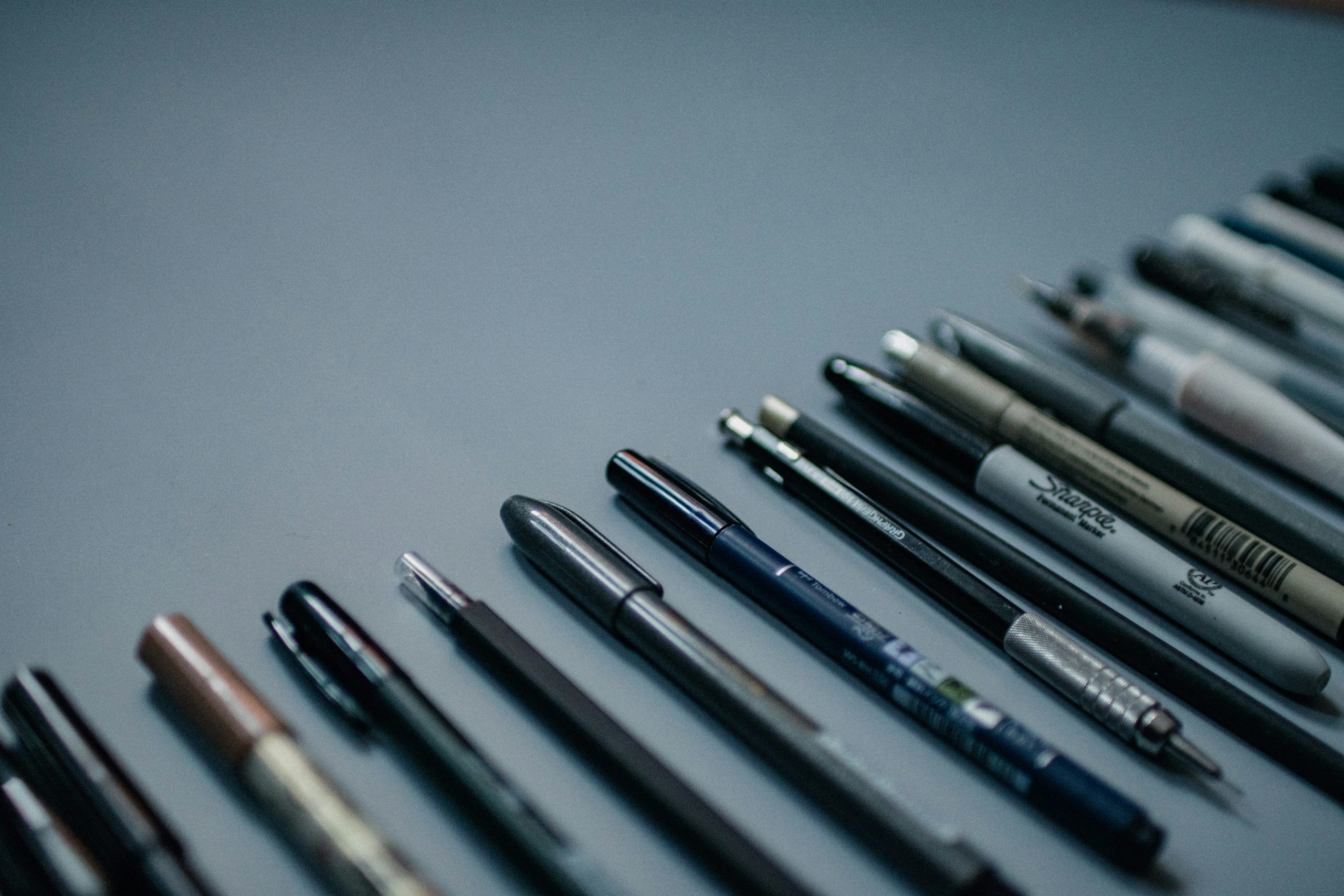 lot de stylos